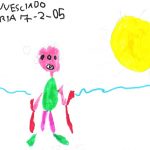 ESTUVE ESQUIANDO (MARÍA 5 AÑOS)