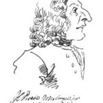 Caricatura de Antonio Vivaldi