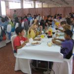Comida en el restaurante Peñacruz