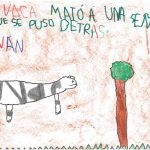 Silván, 1º. Una vaca atropella a una mujer.